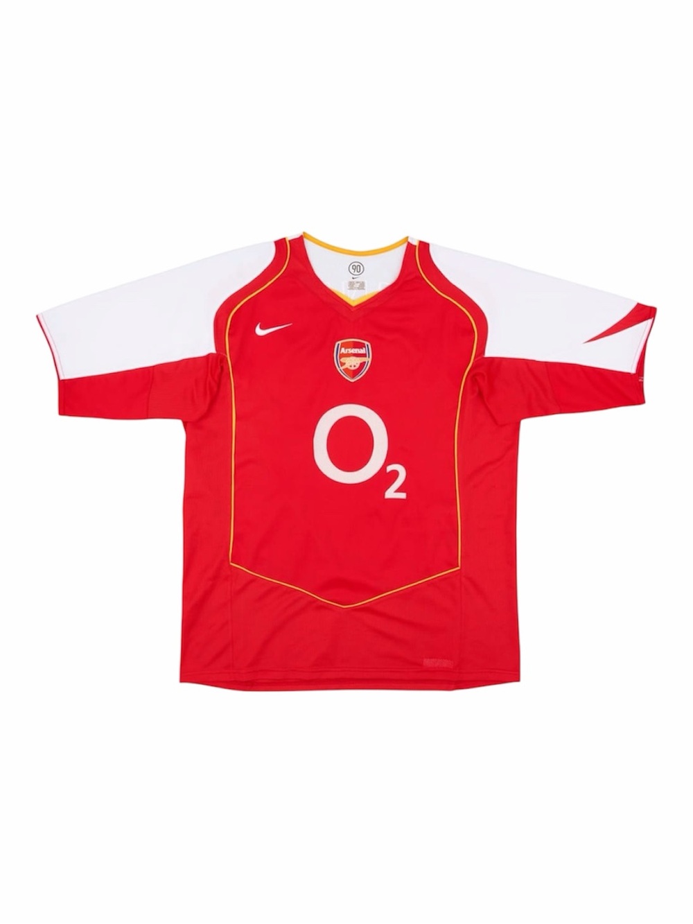 2004/05 Arsenal retro home kit. Thierry Henry soccer football jersey. NWT